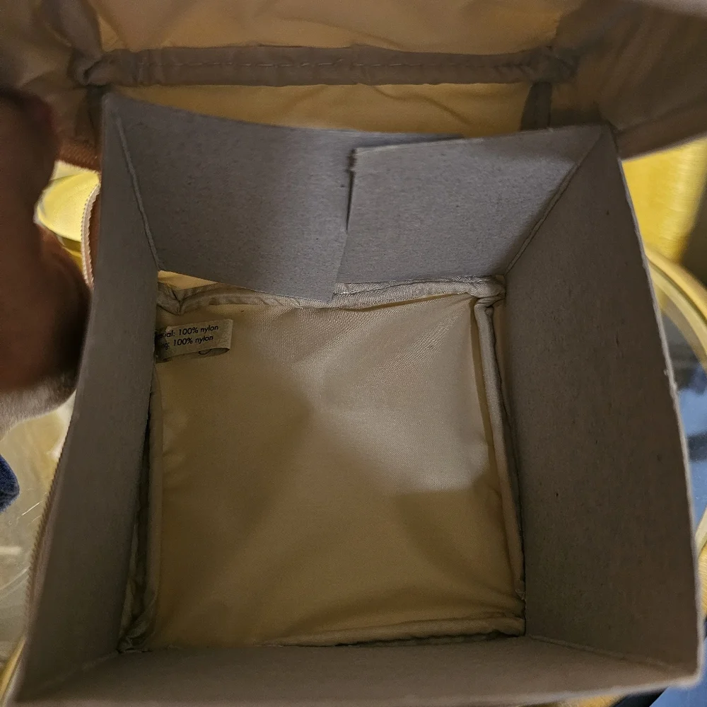 97/98 Brand New Guerlain satin makeup bag